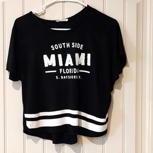 Girls short sleeve t-shirt, 10/12 youth